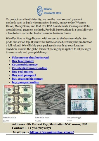 buy real money